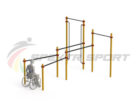 Купить Спортивный комплекс для инвалидов-колясочников WRK-D19_76mm в Новокубанске 
