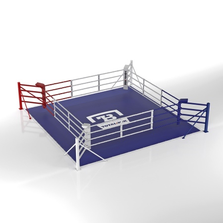 Купить Ринг боксерский напольный Totalbox на упорах 5х5м в Новокубанске 